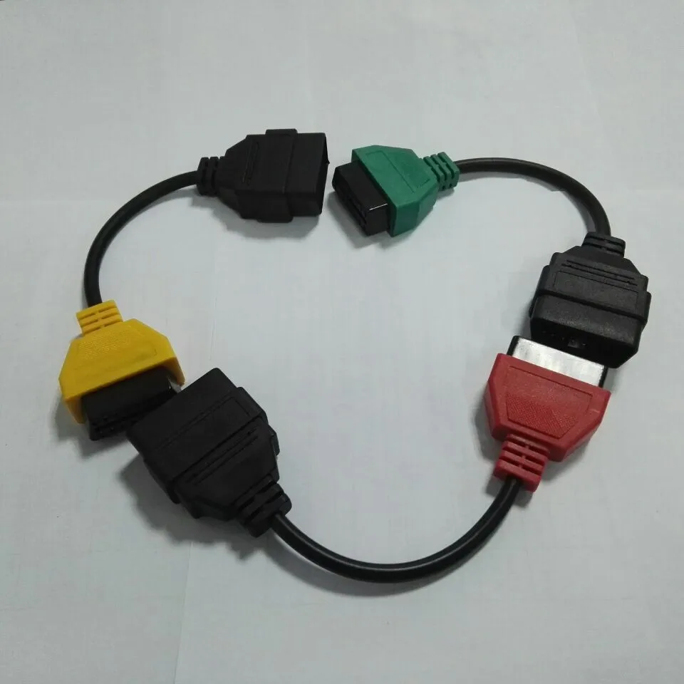 Адаптер A1 A2 A3 для Fiat Alfa Romeo Lancia ECU Scan OBD2 диагностический штекер подушка
