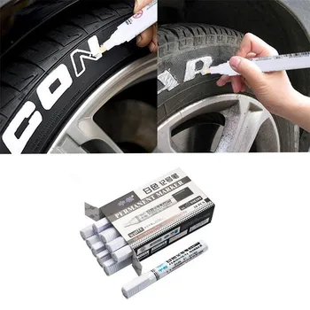 

10Pcs Waterproof Rubber Permanent Paint Marker Pen Car Tyre Tread Environmental Tire Painting