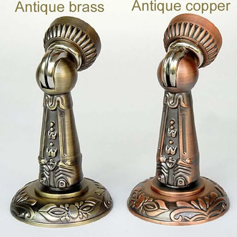 2016 new Fashion vintage Europe style zinc alloy door stopper classical