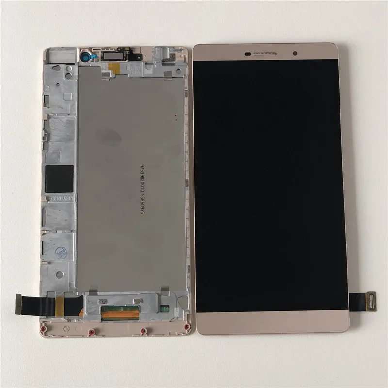 

Original Axisinternational Frame For 6.8" Huawei P8 Max LCD Display Screen+Touch Panel Digitizer For Huawei P8 Max LCD Display