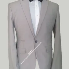 Изготовленные на заказ бледно-серые свадебные костюмы для мужчин очень светло-серые мужские костюмы со штанами, подгонянные бледно-серый костюм заостренный лацкан Костюм