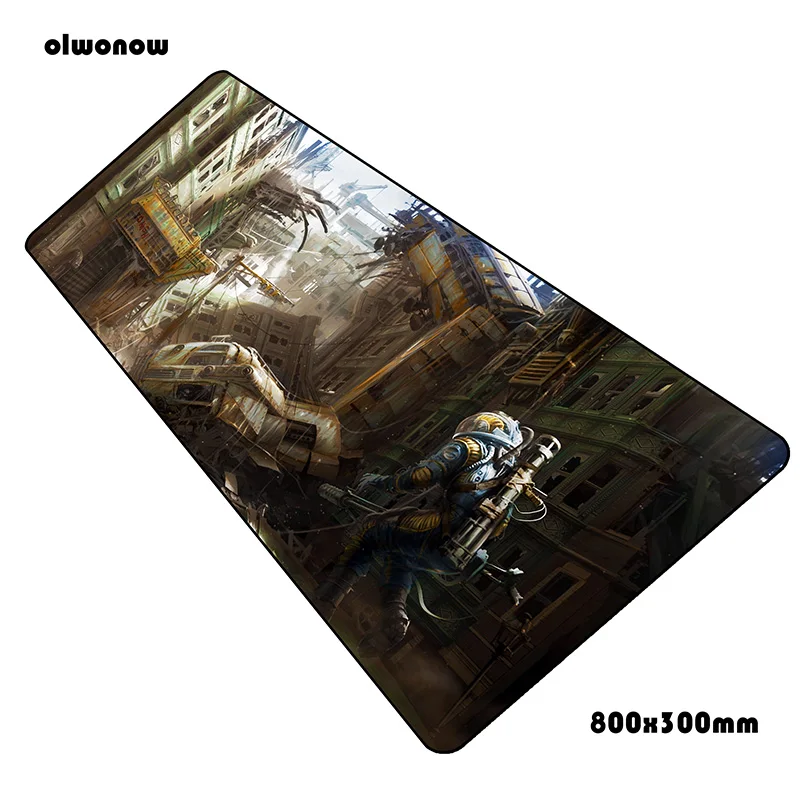 Игровой коврик для мыши fallout padmouse 800x300 мм игровой подарки геймер компьютерный