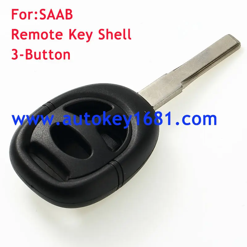 

New Replacement Remote Key Shell Case Fob 3Button for SAAB 9-3 9-5 Uncut Blade YM30