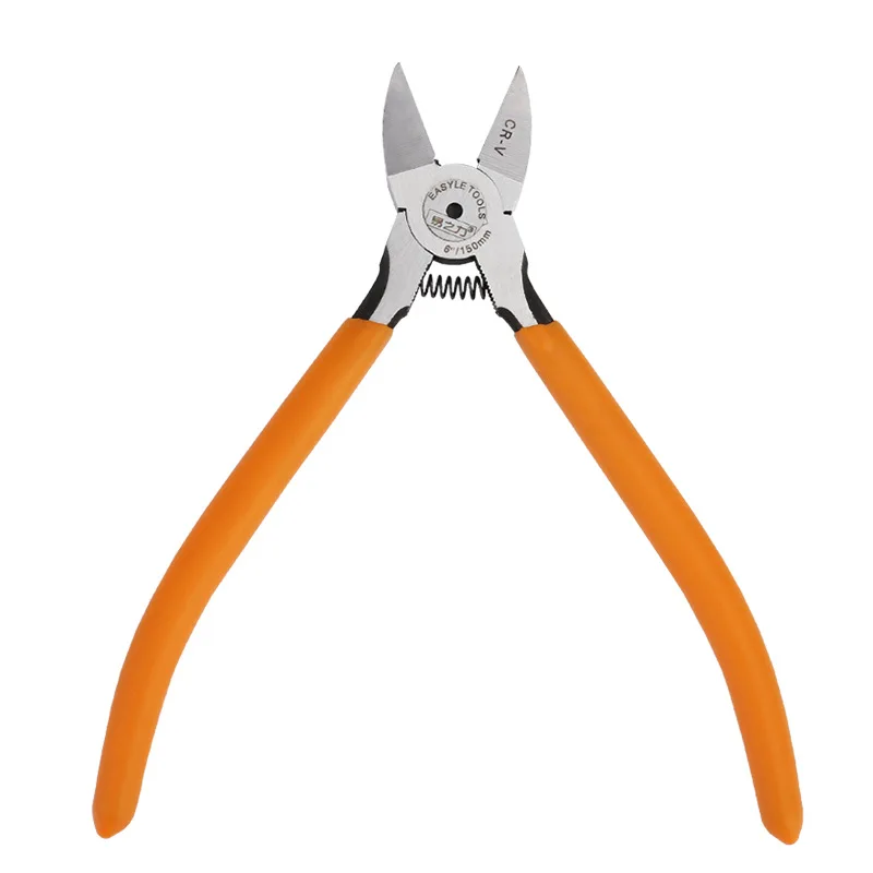 

CR-V Plastic pliers 5/6inch Jewelry Electrical Wire Cable Cutters Cutting Side Snips Hand Tools Electrician tool