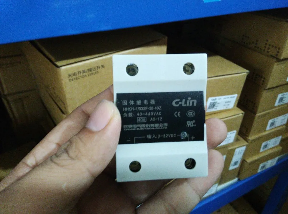Абсолютно новый оригинальный аутентичный C Lin HHG1 1/032F 38 40Z Однофазный DC контроль AC