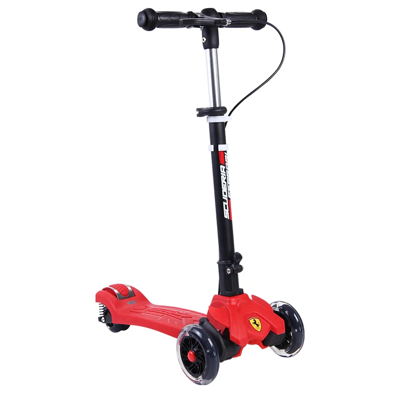 Children Roller Kick Scooter Child Wheel Roller Skates Foldable Foot Scooter Skateboards Child Swing Cart PVC Wheel 3-10years 4 (2)