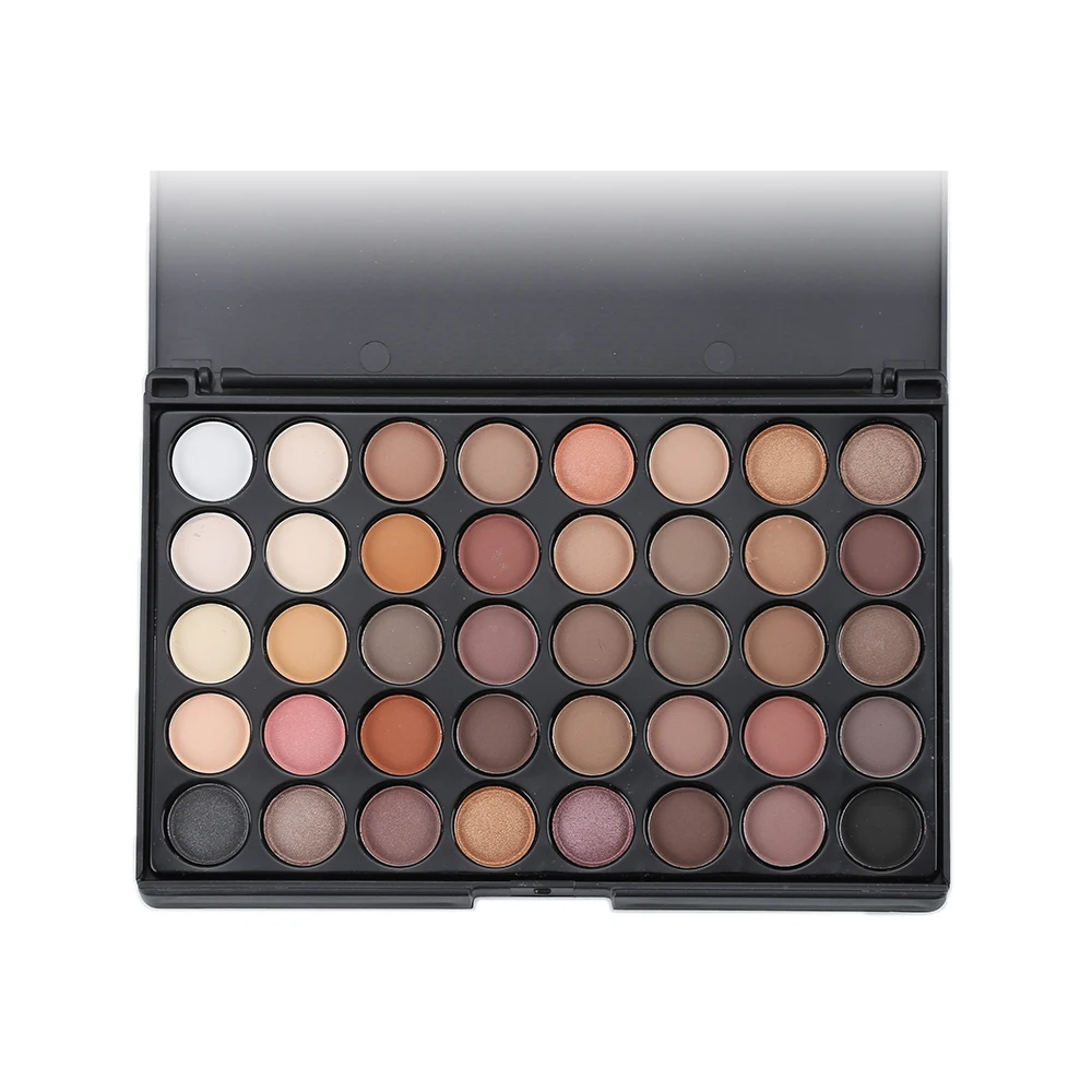 

ELECOOL Eye Makeup Nudes Palette 40 Color Matte Eyeshadow Pallete Glitter Powder Eye Shadow Earth Shadows Set Women Gift TSLM2