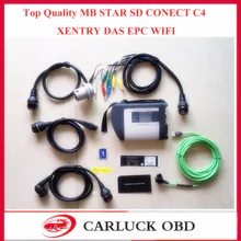 TOP Quality MB Star C4 Sd Connect Multi-Langauge MB Star Compact C4 With WIFI For Cars/Trucks MB star C4 Multiplexer without HDD