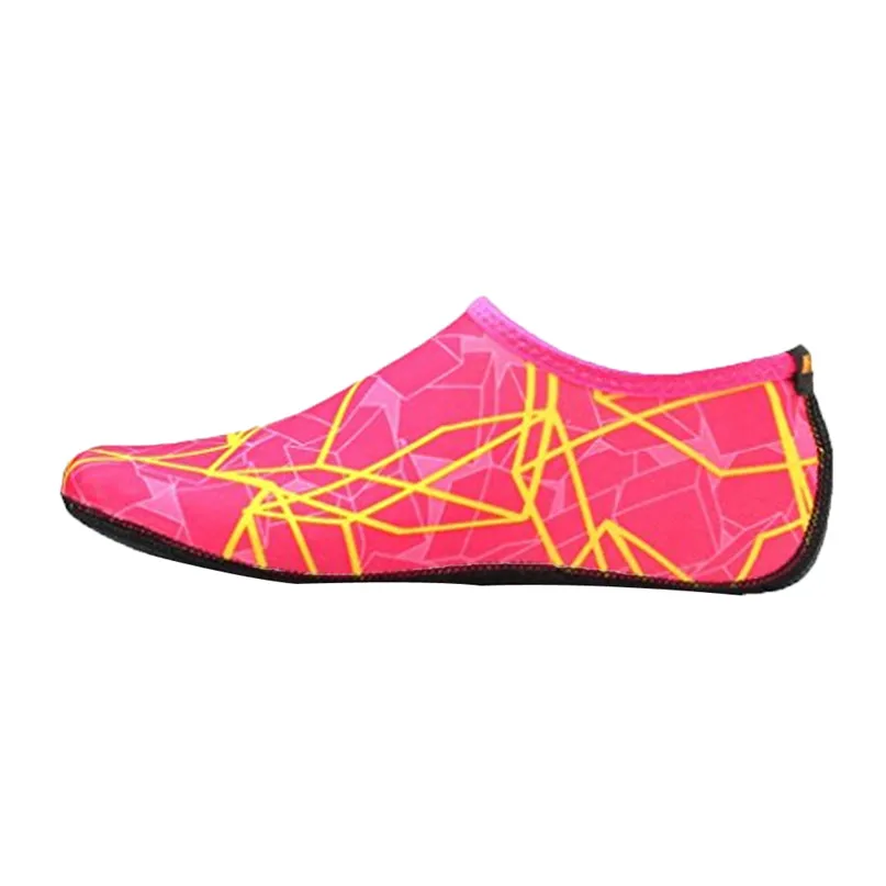 Men Women Swimming Fins Printing Diving Socks Swimming Socks Beach socks shoes snorkeling shoes Swimming Shoes Yoga Shoes #3J#F (6)