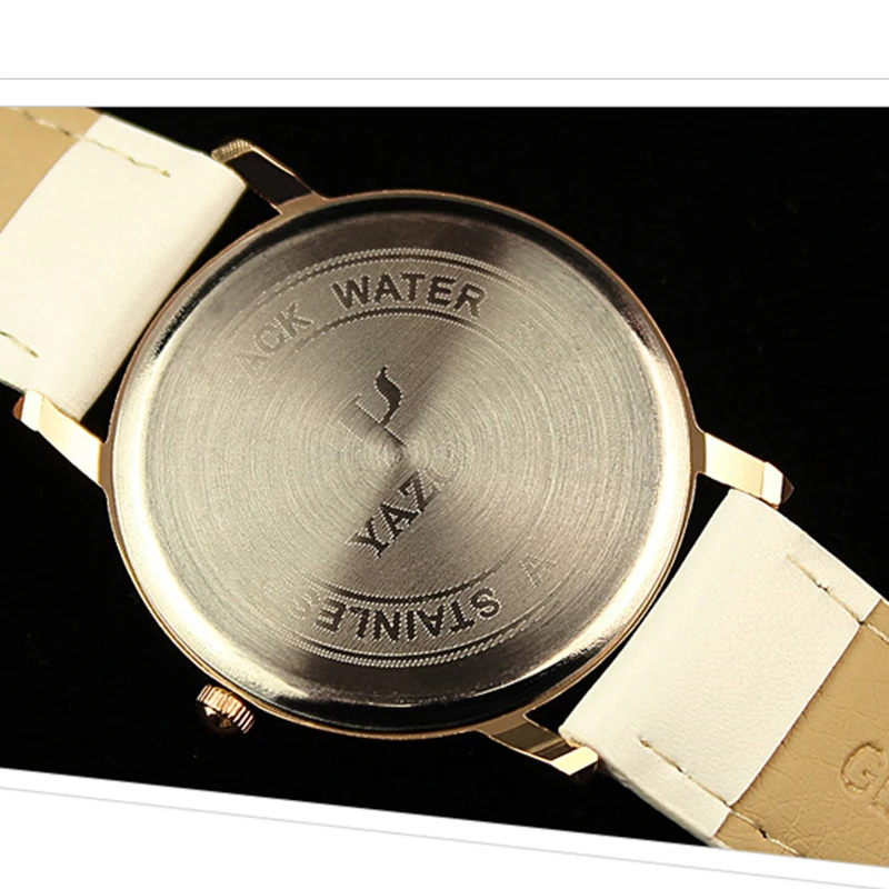 YAZOLE Luxury Brand Women Watch Women s Casual Quartz Clock PU Lether Strap Band Watch Analog 4