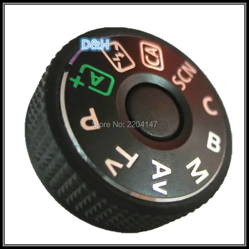 

70d dial mode sticke 70D Function Dial Model Button Label For Canon EOS 70D top cover camera repair parts free shipping