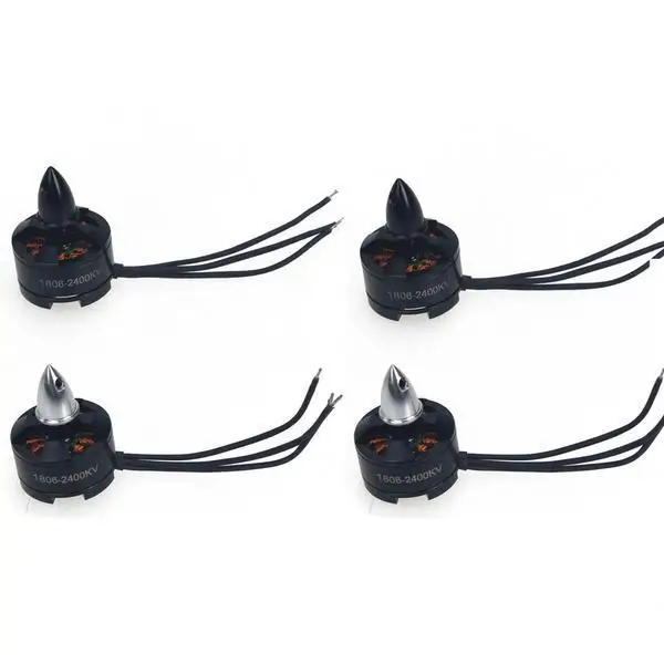 2 пары 1806 2400KV CW CCW Мини многороторный мотор бесщеточный для квадрокоптера QAV250 FPV KK