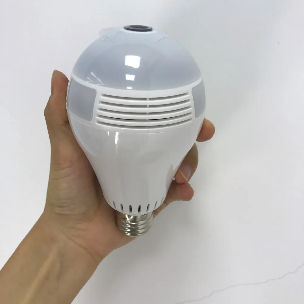 

ZILNK 360 Degree Panoramic Bulb Light IP Camera 1080P HD Wireless Wifi FishEye Mini Lamp Camera Home Security