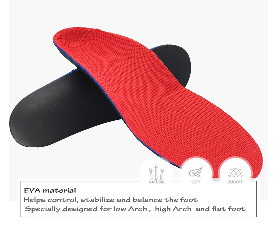 Red corrective insole detail 1