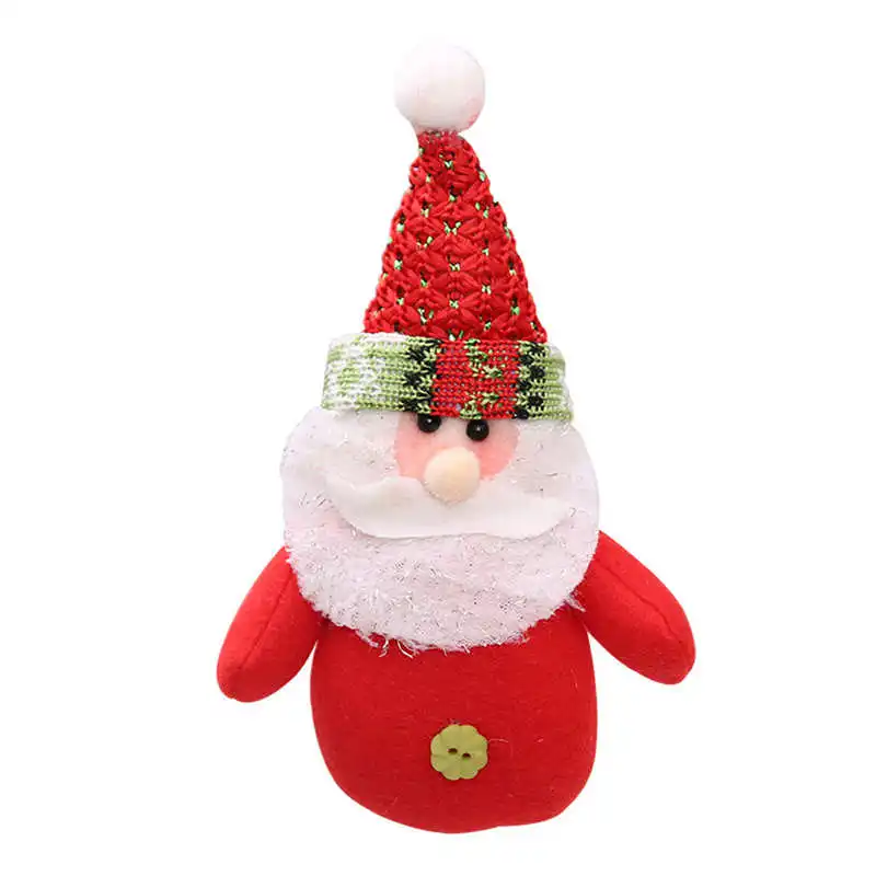 Christmas Ornaments Gift Santa Claus Snowman Tree Toy Doll Hang Decorations for kids gifts #2o24 (5)