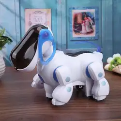Интерактивные детские игрушки пение Электронный Робот собака домашних животных лай собаки игрушки интерактивные игрушки электронная