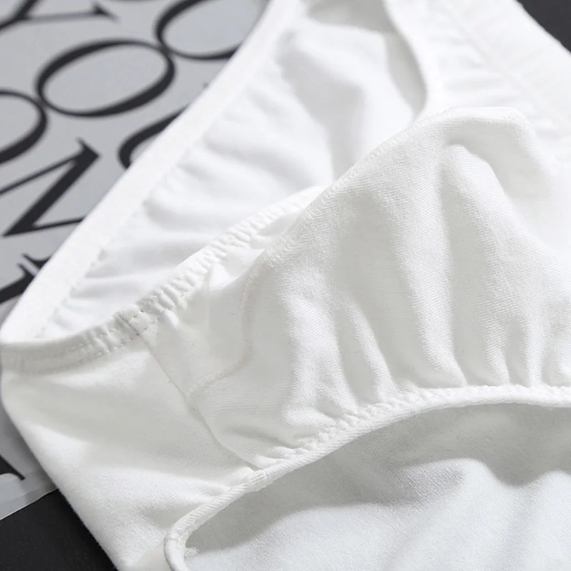 Мужские сексуальные трусы брифы мужские s хлопковые Masculina U Pouch с низкой посадкой