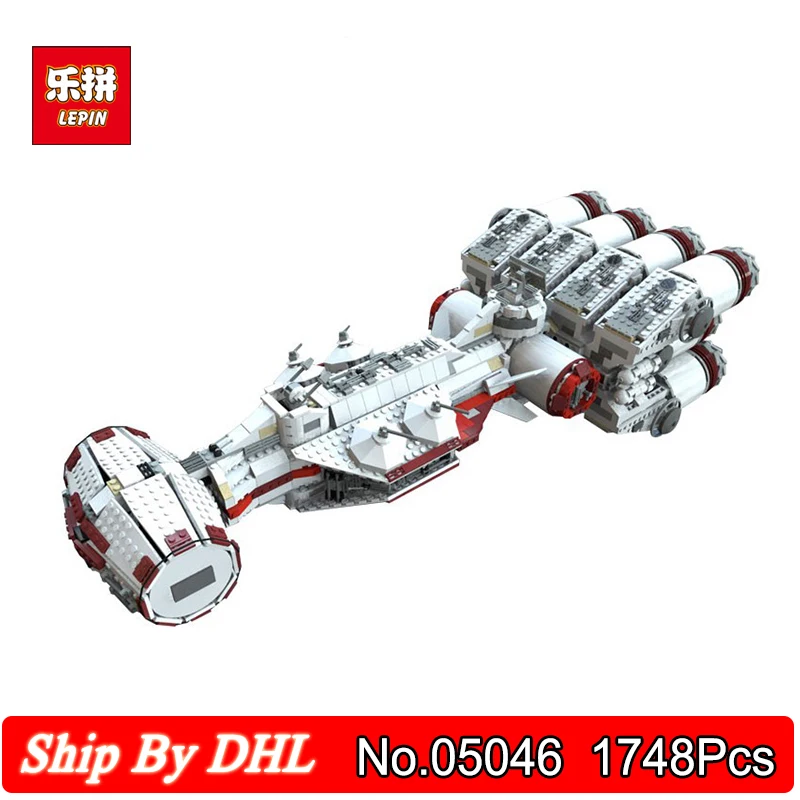 

Lepin 05046 1748Pcs Star Wars Series The Tantive IV Blockade Runner Model Building Blocks Bricks Toy Legoingly 10019