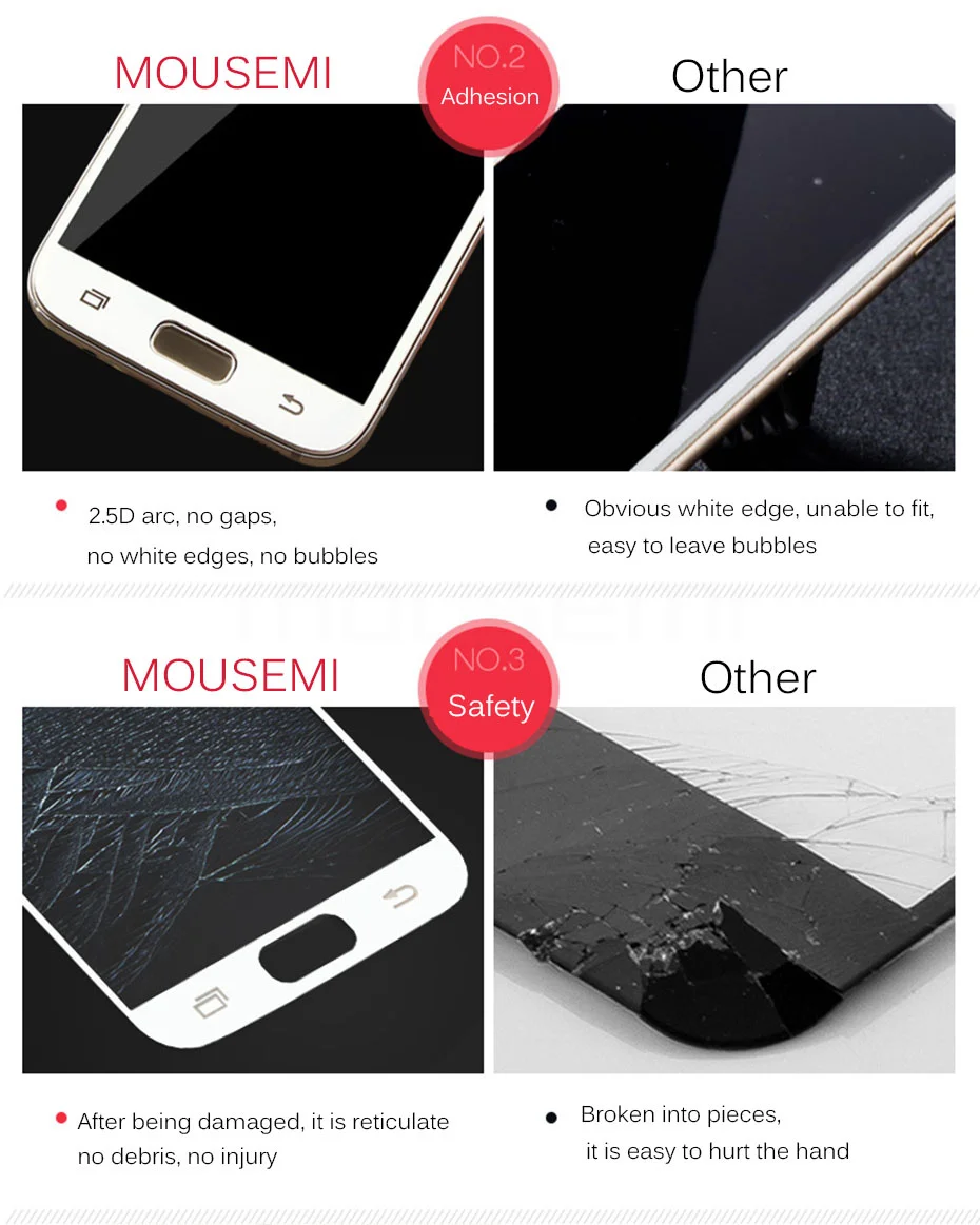MOUSEMI Protective Glass For Samsung Galaxy S7 S6 Tempered Glass on Screen Protector For Samsung Galaxy S7 6 Note 4 5 Glass Film (7)