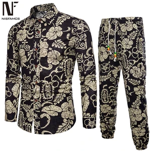 Sale Price Handsome Boys Floral Suits Holiday Casual Set Long Sleeve Clothes Men Pants Vintage Printed Dinner Party Suit New Fashion 2019 — wickedsick Sale Price Handsome Boys Floral Suits Holiday Casual Set Long Sleeve Clothes Men Pants Vintage Printed Dinner Party Suit New Fashion 2019 — wickedsick