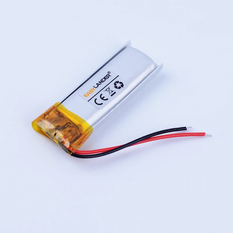 

401030 3.7V 130mAh Rechargeable Li-Polymer Li ion Battery For mp4 mp3 GPS Smart bracelet watch Bluetooth earphone 041030 401230
