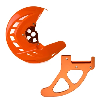 Front Rear Brake Disc Protector Guard for KTM SX SXF XC XCF EXC EXCF 125 250 350 450 525 530 200 300 400 505 2003-2014 2012 2013 Front Rear Brake Disc Protector Guard for KTM SX SXF XC XCF EXC EXCF 125 250 350 450 525 530 200 300 400 505 2003-2014 2012 2013