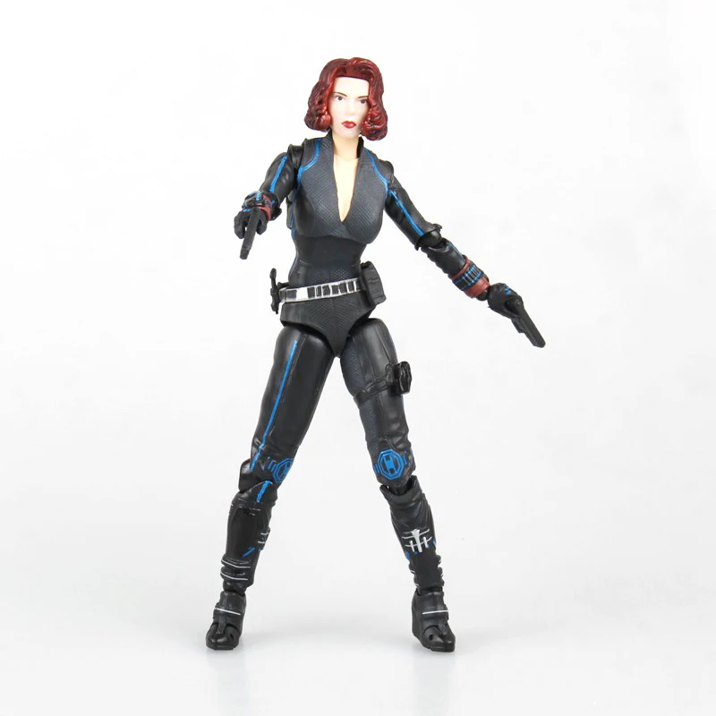 Super Heros The Avengers Figure Black Widow Action Figure SHFiguarts Toy 15cm