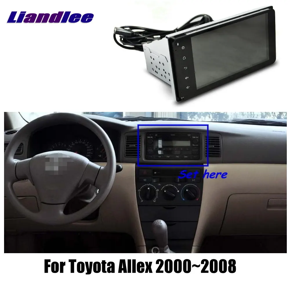 

For Toyota Allex 2000~2006 2007 2008 Car Android Stereo Radio Player GPS HD Touch Screen TV Multimedia GPS Navigation System