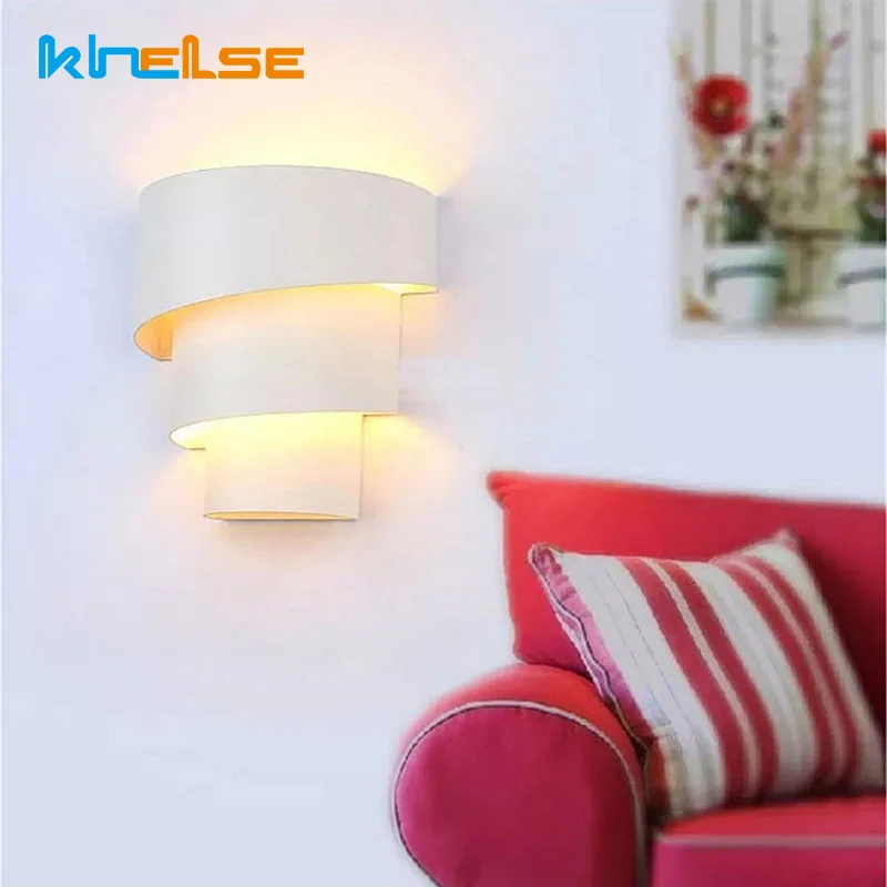 

Morden Design Indoor Wall Lamps White Wall Lighting LED Wall Lights Home Fashion Decoration Iron Material Wall Sconce Light