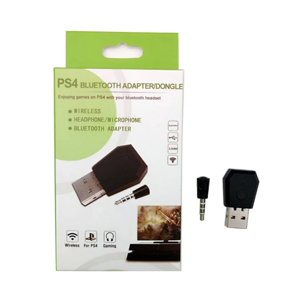 USB адаптер Bluetooth передатчик для PS4 Playstation Bluetooth 4,0 гарнитуры приемник наушники ключ