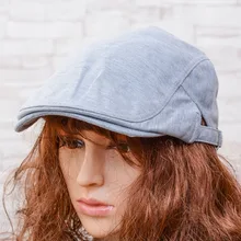 Горячая распродажа мужской берет в стиле винтаж шляпа таксисты плоская остроконечная утка водителя газетчик Кепка