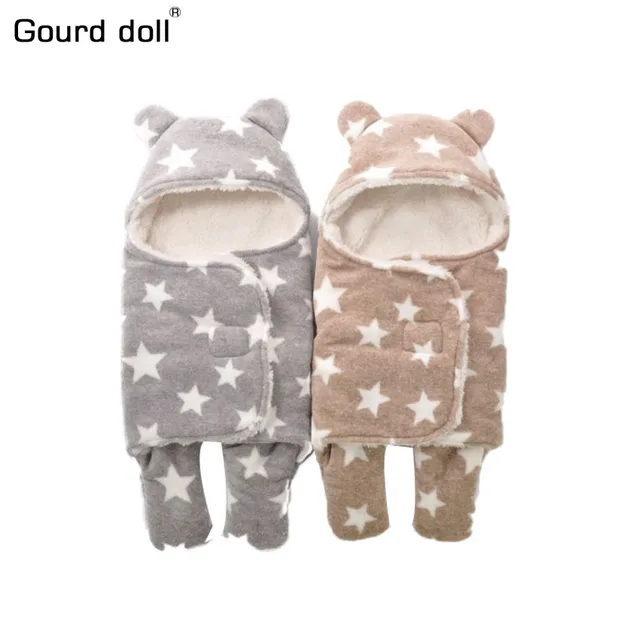 Aliexpress New Baby Oversized Sleeping Bags As Envelope And Winter Wrap Sleepsacks Products Used Infant Bag Blanket Swaddling From