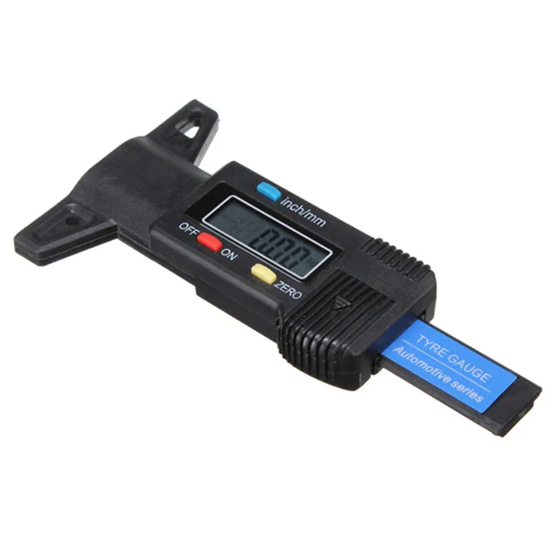 Mini Micrometer Digital Depth Gauge Tyre Tread Brake Shoe Pad Wear Caliper LCD Display Tire Shoe|Микрометры| |