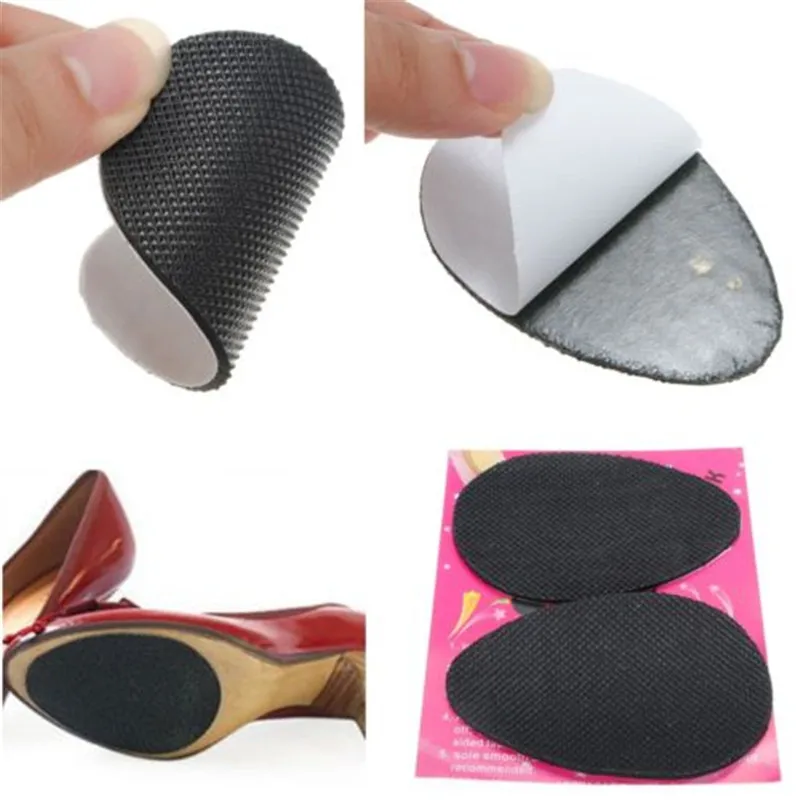 

Self-Adhesive Shoes High Heel Insoles Protector Anti-Slip Rubber Pads Cushion Inserts Forefoot High Heels Sticker Mat Women