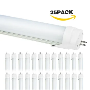

25 Pack 120cm Led Lamp 4FT T5 20W 2835 Chip LED Light 40W Fluorescent Tube Replacement 5500K Daylight White 1200mm Light Bulb