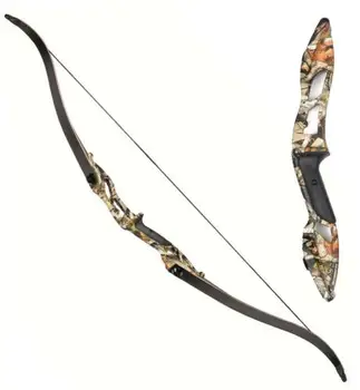 

Hot Archery 56" Takedown Recurve Bow 30lb/40lb/50lb Alloy Riser Longbow Right Bow (left hand hold bow)Hunting Practice