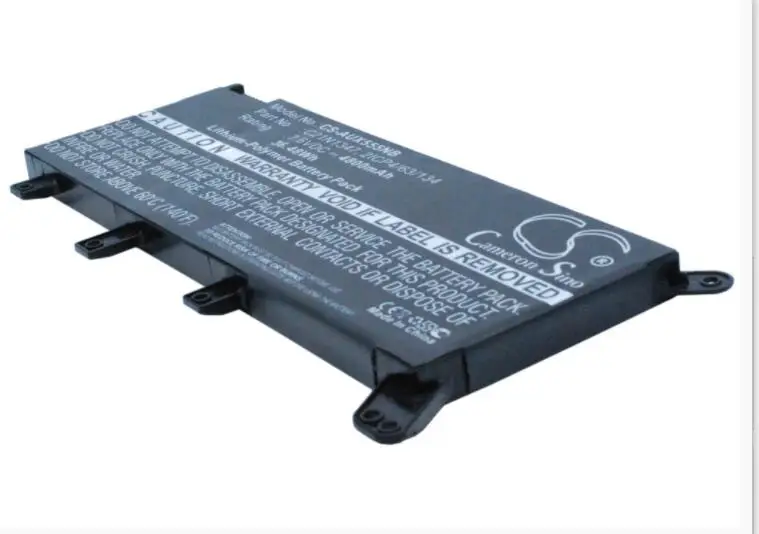 Кэмерон китайско 4800 мАч батарея для ноутбука ASUS A555 DX992 F51 F530 F555LD-XX308H X555LD X555LN 2ICP4/63/134 C21N1347