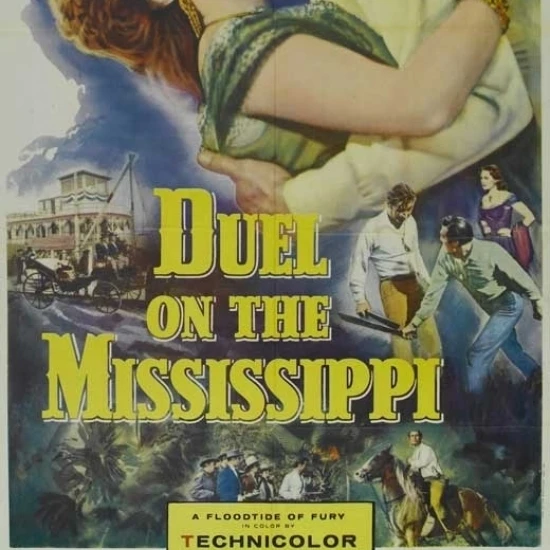 Duel on the Mississippi Movie Poster (11 x 17)