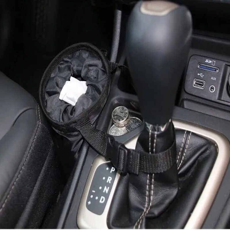 

Portable Car Seat Back Garbage Bag Car Auto Trash For Volkswagen Polo Passat B5 B6 CC GOLF 4 5 Touran Bora Tiguan
