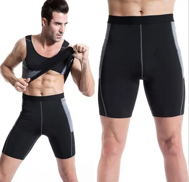 6 Color Sports Men Shorts Solid Tights Men Trousers Absorbent Soft