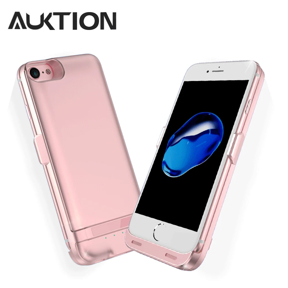 

Auktion 5800mAh Power Case External Battery Charger Case 5V 1A Phone Battery Backup Cover For iPhone X XR XS Max Mobile Phone