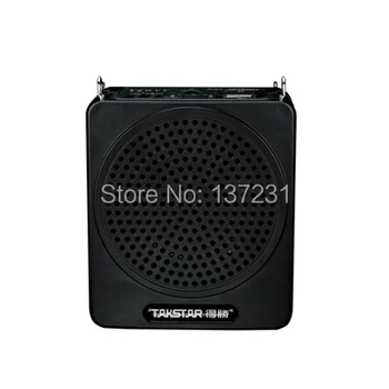 

2014 Brand Hot TAKSTAR E180C 8W megaphone microphone Portable Hanging waist Amplifier U disk TF Card Mp3 Playback Free shipping