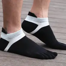 Хлопковые спортивные короткие носки с пятью пальцами марафон дезодорант отек и боли хлопок пять пальцев носки