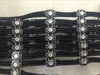 100 шт./шнур адресуемых SK6812-RGB led с радиатором; DC5V вход; 5 см расстояние между проводами; со всеми черными проводами и черной рамкой на светодиодах ► Фото 2/4
