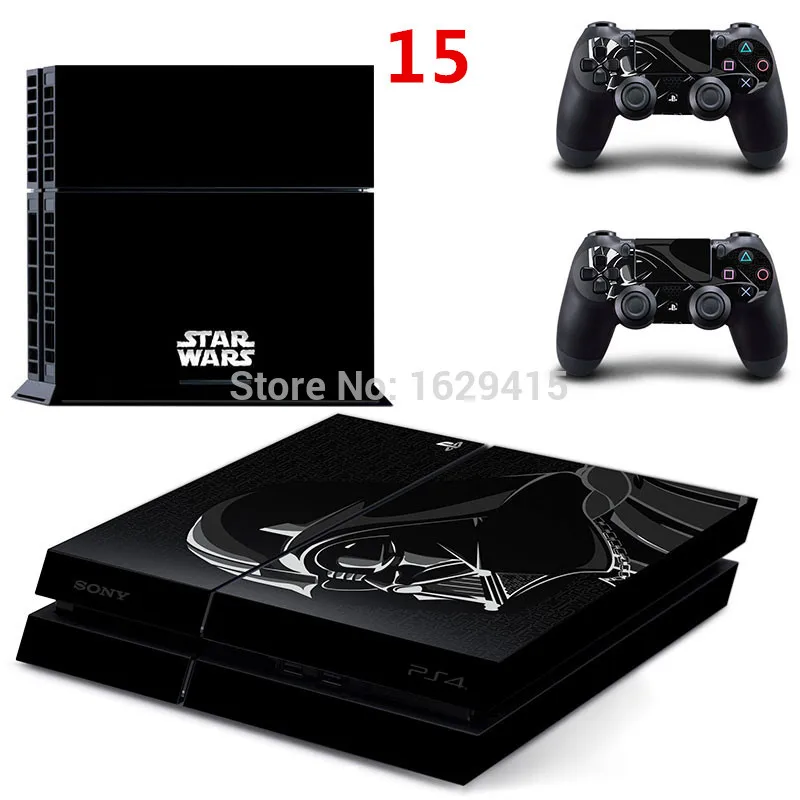 

GameMod Custom Vinyl Decal Skin Sticker For Sony PS4 Dualshock 4 Console & 2 Controller Star Wars Protective Skins Cover