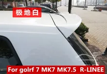 2013 to 2019 for Volkswagen Golf 7 MK7 7.5 GIT R-LINE Spoiler MAX style spoiler rear roof spoiler Primer and paint colorr 2013 to 2019 for Volkswagen Golf 7 MK7 7.5 GIT R-LINE Spoiler MAX style spoiler rear roof spoiler Primer and paint colorr