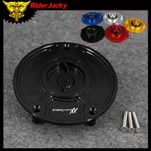 CNC de Alumínio Da Motocicleta Keyless Do Tanque de Combustível Gas Cap Capa Para Honda CBR1100XX/1100XX Super Blackbird CBR 1996-2007 2005 2006