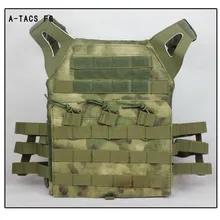 MOLLE жилет Перевозчик страйкбол жилет Перевозчик Пейнтбол жгут Molle тактический жилет с EVA вставками пластины A-tacs FG