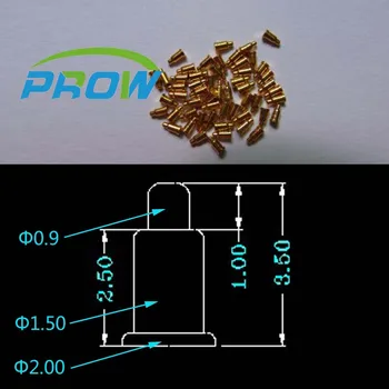 

prow pogo pin connector Mobile phone plunger spring needle battery connector 3.5 mm Free Shipping 2x3.5
