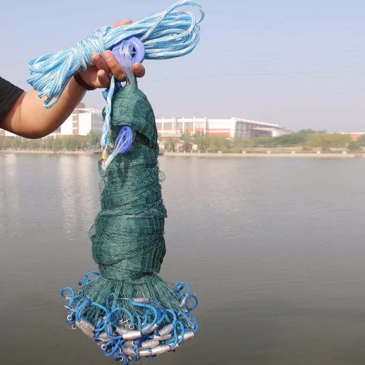 Atarraya AUTÉNTICA Para Pesca,High Strength Multifilament Line Cast Net American